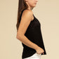 V Neck Sleeveless Cami Top