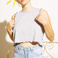 LETTUCE MERROW EDGE TANK CROP TOP