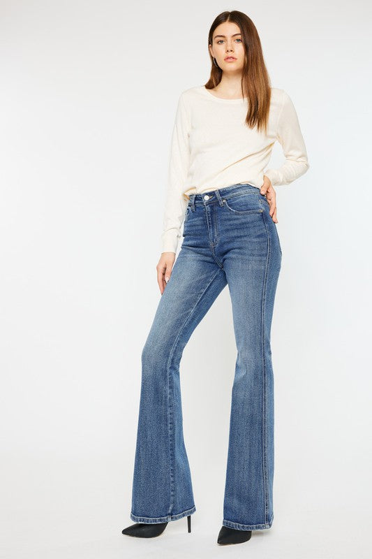 High Rise Flare Jeans