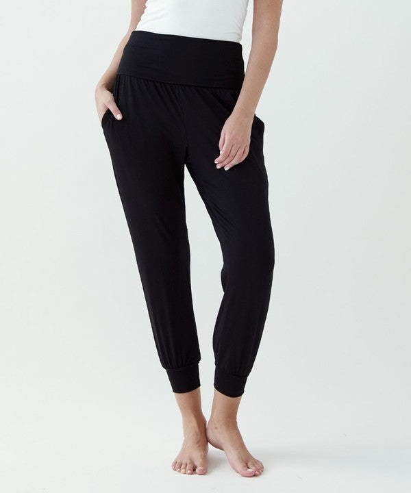 JOGGER DE YOGA DE BAMBÚ 240GSM