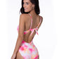 TIE DYE UNDERWIRE ONE PIECE SWIMEAR