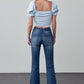 HIGH RISE SKINNY BOOT FLARE JEANS