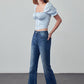 HIGH RISE SKINNY BOOT FLARE JEANS