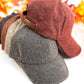 Breezy Tweed Ball Cap Fall Fashion Autumn Hat