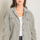 Corduroy boyfriend oversize Jacket