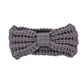 KNITTED BOW WINTER HEAD BAND