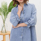 Washed Denim Dress