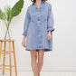 Washed Denim Dress