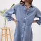 Washed Denim Dress