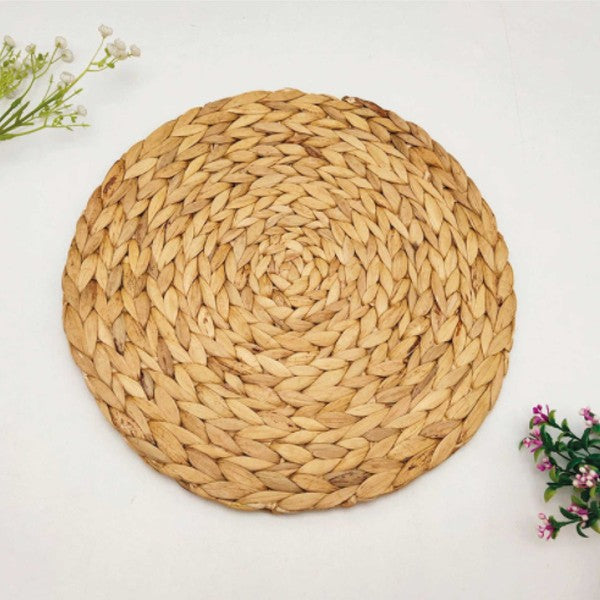 Handmade Natural Straw Placemats -Set of 4