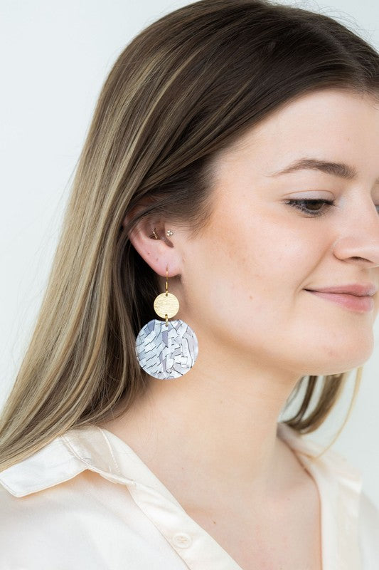 Zoey Statement Drop Earrings