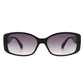 Rectangular Narrow Fashion Square Sunglasses