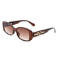 Rectangular Narrow Fashion Square Sunglasses