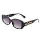 Rectangular Narrow Fashion Square Sunglasses