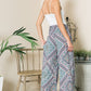 Smocked Wide Leg Pants