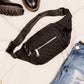 Quilted Belt Sling Bum Bag