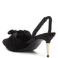 Mayfair Velvet High Heel Mule Sandals