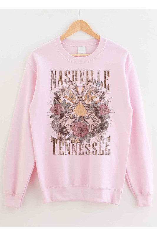 NASHVILLE TENNESSEE GRAPHIC SWEATSHIRT