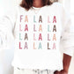 FA LA LA CHRISTMAS GRAPHIC SWEATSHIRT