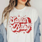 SANTA BABY CHRISTMAS T-SHIRT PLUS SIZE