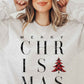 MERRY CHRISTMAS GRAPHIC SWEATSHIRT