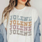 JOLENE WESTERN DOLLY GRAPHIC T-SHIRT