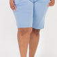 Plus Size French Terry Bermuda Shorts