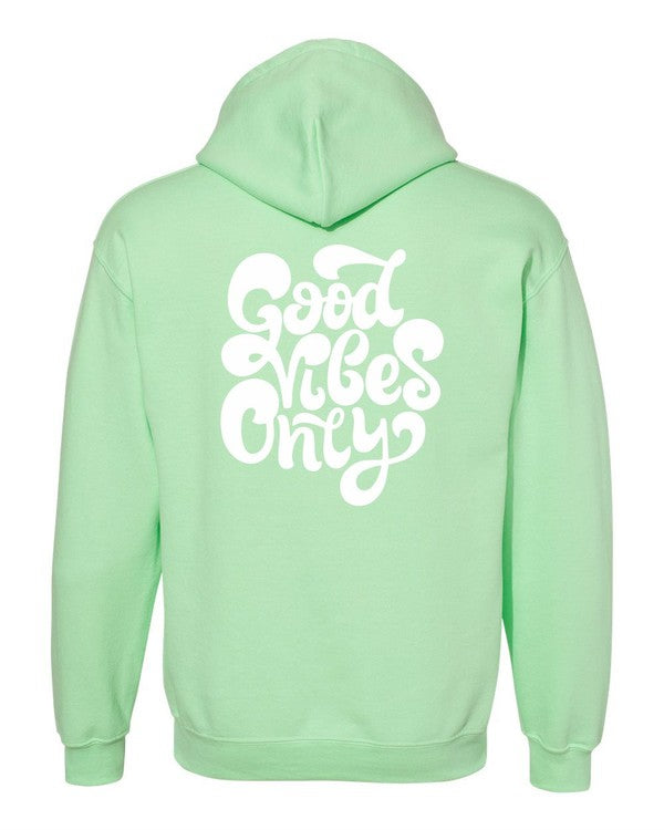 Sudadera con capucha Good Vibes Only Sunset