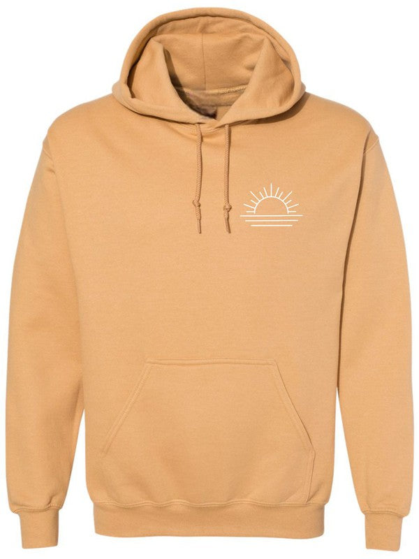 Sudadera con capucha Good Vibes Only Sunset