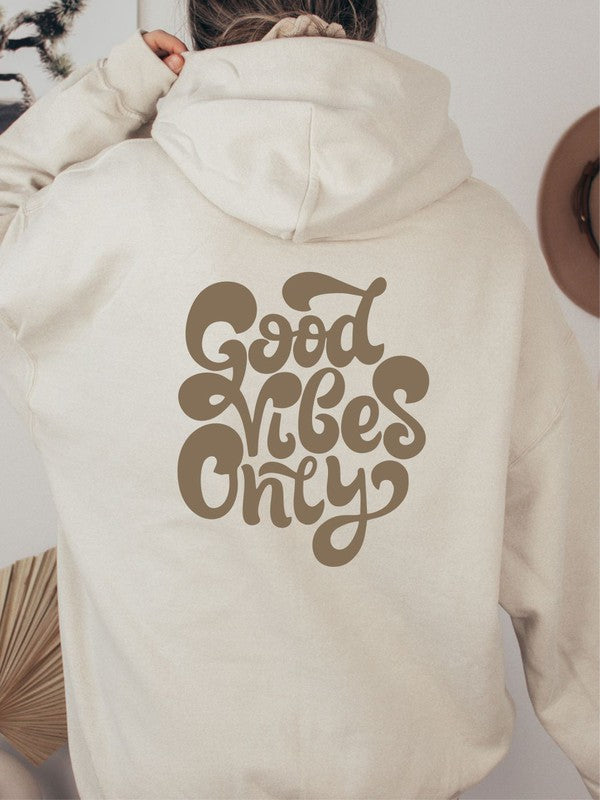 Sudadera con capucha Good Vibes Only Sunset