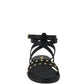 CORRIANE Studs Embellishment Strappy Sandals