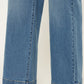 Plus High Rise Trouser Wide Leg Jeans