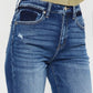 High Rise Slim Straight Jeans