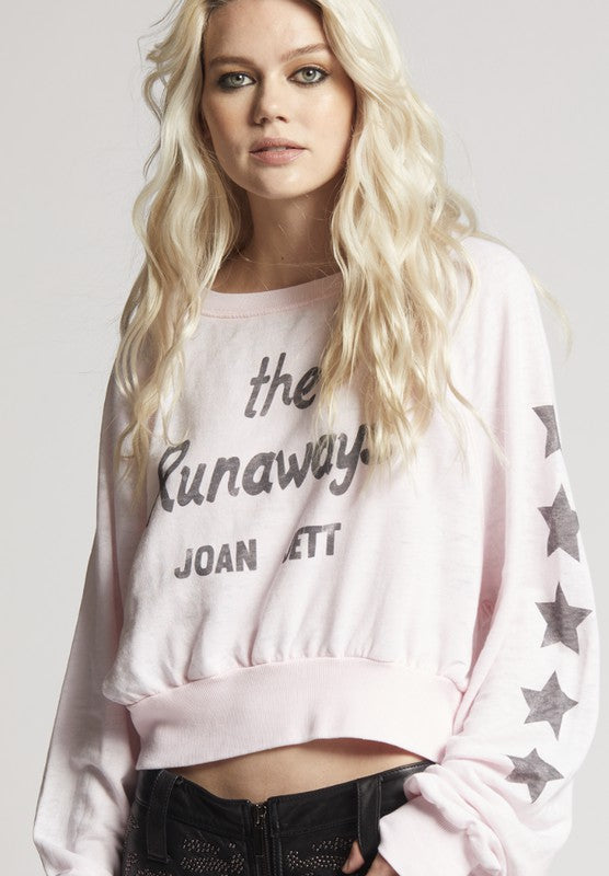 Joan Jett Sudadera corta The Runaways