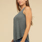 V Neck Sleeveless Cami Top