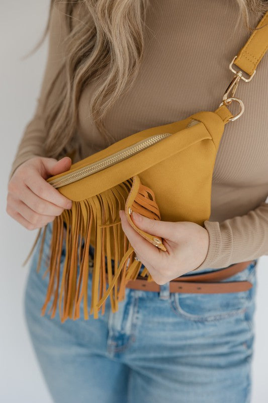 Original Removable Fringe Style Bum Sling Bag