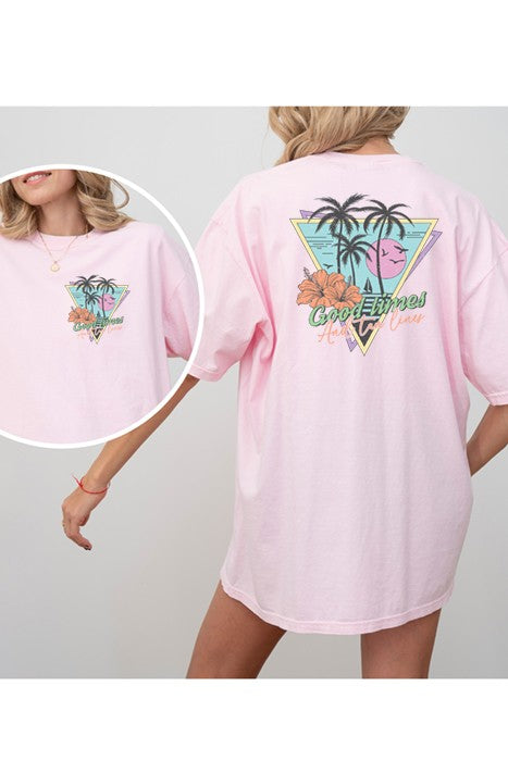 Camiseta extragrande Good Times &amp; Tan Lines