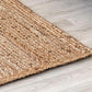 Jute Hand-Woven Braided Door Mat