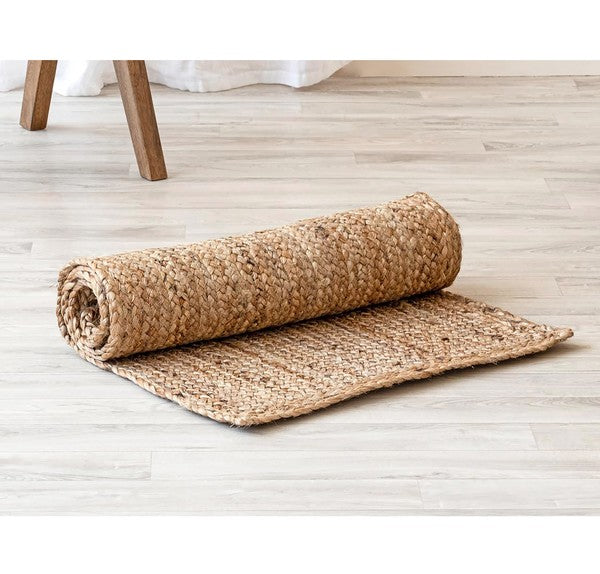 Jute Hand-Woven Braided Door Mat