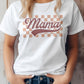 Mama Retro Checkered Graphic T-Shirt