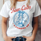 Keep Calm Cowgirl On Western Graphic Tee