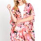 Floral Light Weight Kimono Cover UP