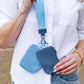 Clippable Dual Pouch Wristlet