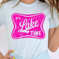 It's Lake Time Graphic T Shirts