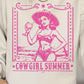 SUDADERA GRÁFICA WESTERN DE VERANO COWGIRL