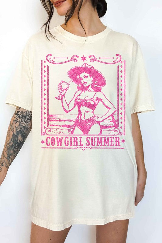 CAMISETA OVERSIZE WESTERN DE VERANO COWGIRL