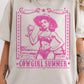 CAMISETA OVERSIZE WESTERN DE VERANO COWGIRL