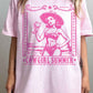 CAMISETA OVERSIZE WESTERN DE VERANO COWGIRL