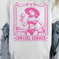 COWGIRL SUMMER WESTERN OVERSIZED TEE