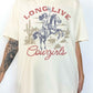 LONG LIVE COWGIRLS OVERSIZED TEE